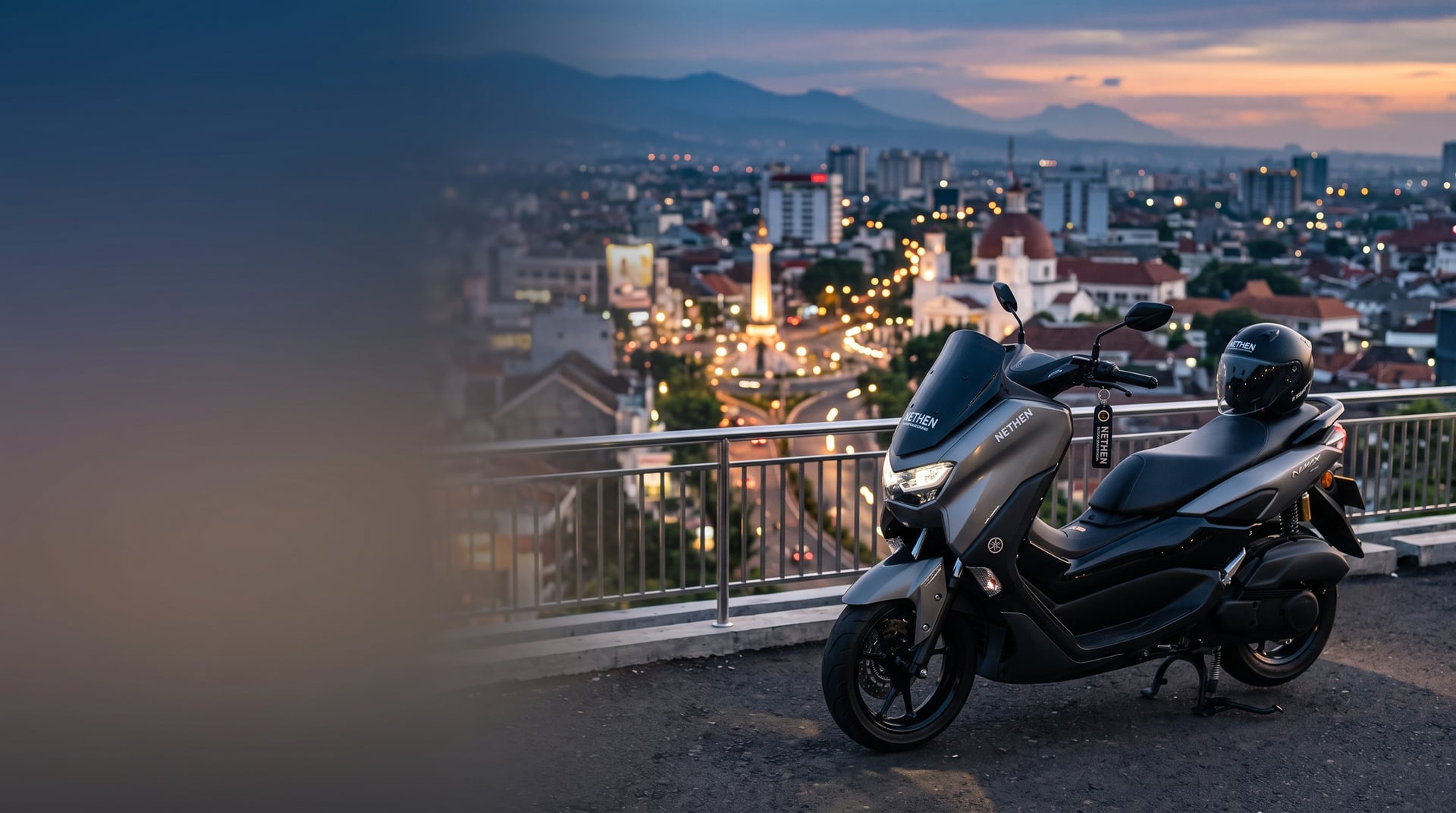 Motor rental di Semarang siap pakai